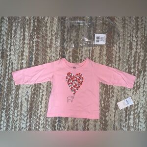 Tea Collection Pink Baby Shirt